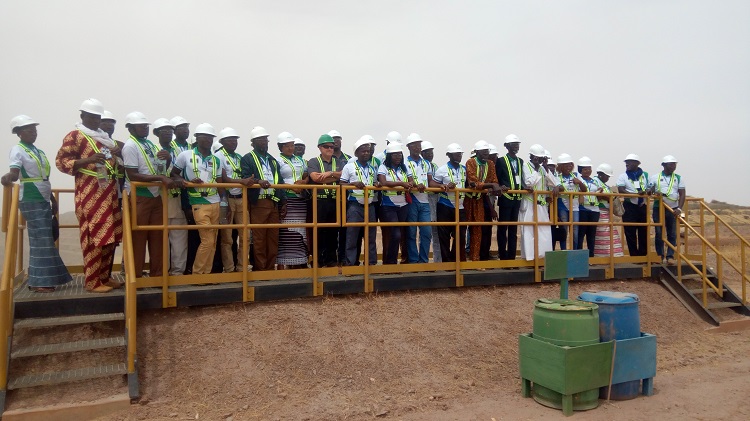 La délégation du REPOCOM a visité les installations de la mine d’Essakane – B24