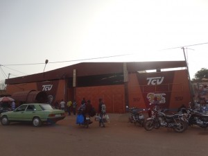 La gare TCV de Ouagadougou
