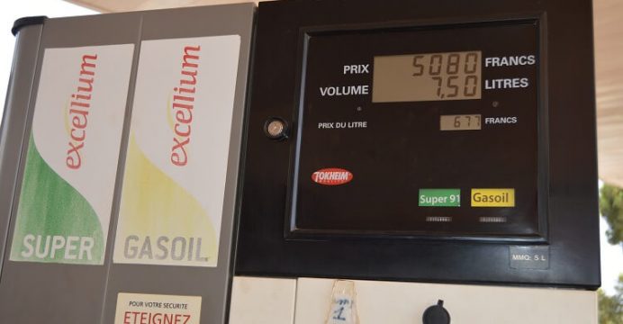 Hausse du prix du carburant